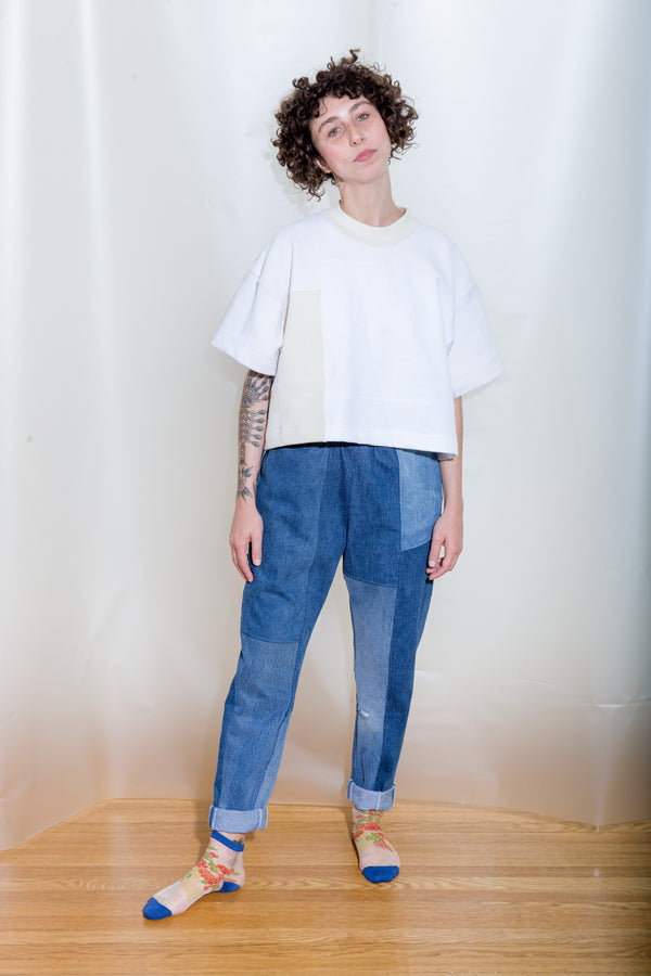 Short Sleeve (Cotton) - Crop (BN 01)